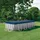 Intex Deluxe Abdeckplane Blau 400x200 cm