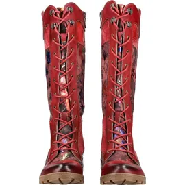 LAURA VITA Schnürstiefel Damen Rot 37