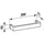 Laufen Kartell Badetuchhalter Mandarine H3813300820001