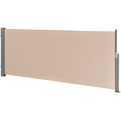 Seitenmarkise Mulhacén 140x300 cm Sandfarben Sichtschutz