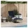 vidaXL Sonnenliege 157 x 55 x 92 cm Grau