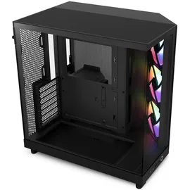 NZXT H6 Flow RGB - Mid-Tower Airflow Gaming Gehäuse Schwarz