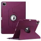 Fintie Hülle für iPad Pro 12.9 Zoll (6. Generation) 2022/iPad Pro 12.9 2021/2020/2018 Lila