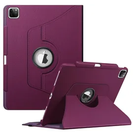 Fintie Hülle für iPad Pro 12.9 Zoll (6. Generation) 2022/iPad Pro 12.9 2021/2020/2018 Lila
