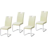 Hti-Living HTI-Line Schwingstuhl KellyC PU 4er
