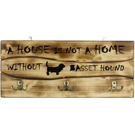 OEM Basset Hound - Hundekleiderbügel, Medaillendisplay, Heimdekoration von Art-Dog
