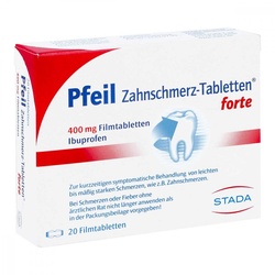 Pfeil Zahnschmerz-Tabletten forte 400mg