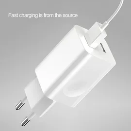 Baseus Charging Quick Charger USB 3.0 - White