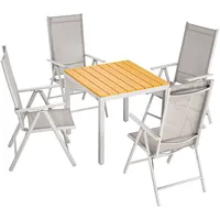 CASARIA Bern Set 5-tlg. natur/silber