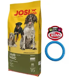 JOSERA JosiDog Lamb Basic 15kg + Ring für Hunde GRATIS!