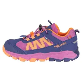 TROLLKIDS Tronfjell Hiker Low Sneaker Violett - Rosa - 33,