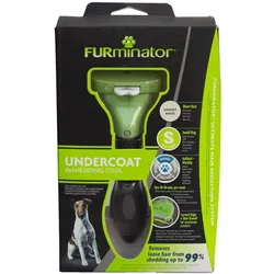 FURminator für kurzhaarige kleine Hunde, deShedding-Pflege Werkzeug