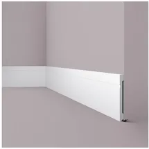 NMC Sockelleiste Nmc FD20 WALLSTYL Noel MARQUET Zierleiste Stuckleiste Zeitloses Klassisches Design Weiß