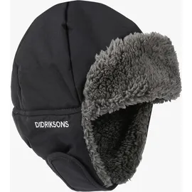 Didriksons Biggles Cap 6 schwarz 56
