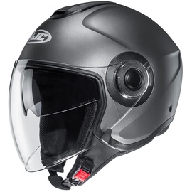 HJC Helmets HJC, Motorrad-Jethelm i40N Semi Mat Titanium, L