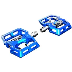TATZE BIKE COMPONENTS Pedale Contact Combi | blau