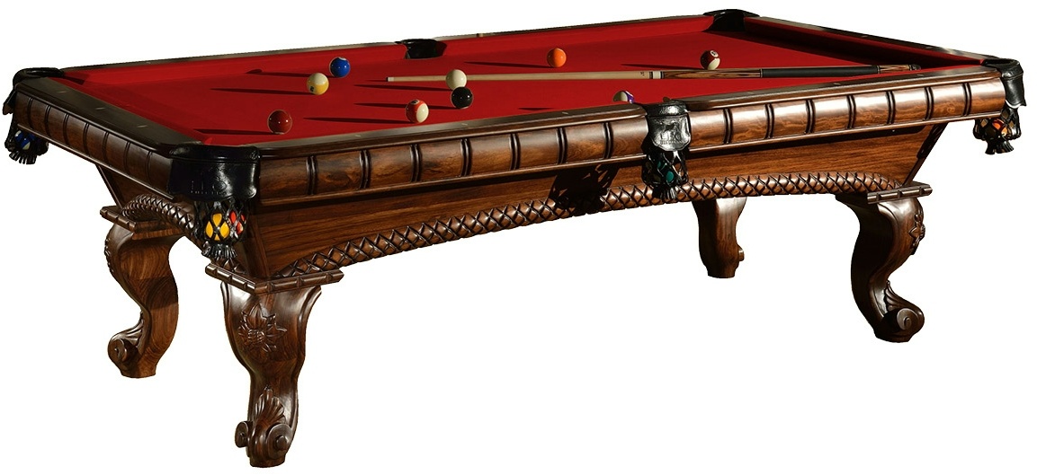 Billiard-Royal Billardtisch Pooltisch Modell Aramis 8 ft. mit hochwertigem K-55 Bandengummi und freier Tuchwahl