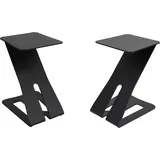 Showgear Table Monitor Z-Stand Zwei Tischständer für Studiomonitore - schwarz