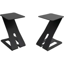 Showgear Table Monitor Z-Stand Zwei Tischständer für Studiomonitore - schwarz