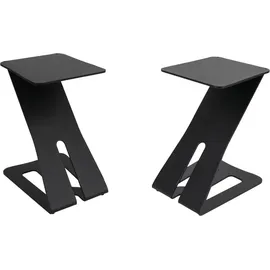 Showgear Table Monitor Z-Stand Zwei Tischständer für Studiomonitore - schwarz