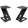 Showgear Table Monitor Z-Stand Zwei Tischständer für Studiomonitore - schwarz