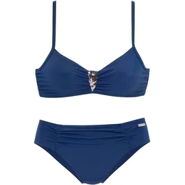 LASCANA Bügel-Bikini Blau 42 Cup E