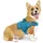 Kurgo RSG Townie Hundegeschirr blau XL
