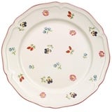 Villeroy & Boch Petite Fleur Frühstücksteller, Porzellan, Weiß, 22 x 22 x 7 cm, 6 Einheiten