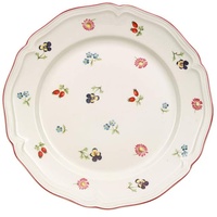 Villeroy & Boch Petite Fleur Frühstücksteller, Porzellan, Weiß, 22 x 22 x 7 cm, 6 Einheiten