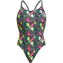 Funkita Diamond Back One Piece einteiliger Damen-Badeanzug M