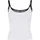 URBAN CLASSICS Ladies Contrast Basic Top 2-Pack - weiß,