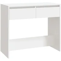 VidaXL Konsolentisch Weiß 89x41x76,5 cm Holzwerkstoff
