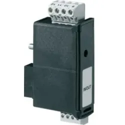 Hager SM203 Analogausgänge für SM103E.Analogausgänge als Steckmodul, die Funktion dieses Moduls besteht im Senden eines Signals proportional zu