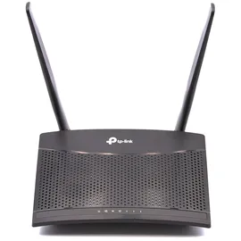 TP-Link TL-MR100 LTE Router, 4G Router unterstützt SIM Karten, 4G Cat4 bis zu 150 Mbit/s, WLAN 2.4GHz N300, 2x 100 Mbps Ports, Plug and Play, bis zu 32 Geräte, Kindersicherung, Gast-Netzwerk