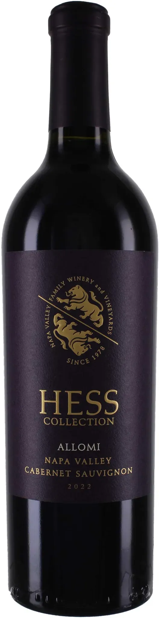 Hess Collection Winery 2022 Hess Collection Allomi Cabernet Sauvignon 2022 Cabernet Sauvignon,Peitit Verdot,Petit Sirah USA