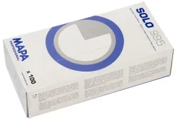 Mapa SOLO BLUE 995 Einmalhandschuhe 34995229 , 1 Packung = 100 Stück, Größe 9