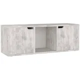 vidaXL TV-Schrank Betongrau 88,5x27,5x30,5 cm Holzwerkstoff