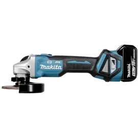 Makita DGA513RTJ inkl. 2 x 5 Ah + Makpac Gr. 3