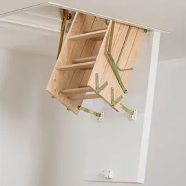 DOLLE Bodentreppe clickFIX 4-teilig bis 274 cm Holz/Kunststoff