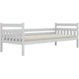 OEM Kinderbett David 90 x 190 cm Kiefer massiv weiß