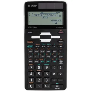 Sharp EL-W550TG Wissenschaftlicher Taschenrechner schwarz/grau