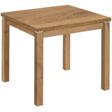 Valdera Esstisch, Eiche, Holzwerkstoff, quadratisch, eckig, 80x76x80-140 cm, ausziehbar, Variantenauswahl, Esszimmer, Tische, Esstische, Esstische ausziehbar