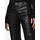 Ricano Donna - Damen Lederhose in Biker-Optik (Slim Fit/Regular Waist) – echtes (Premium) Ziegen Leder Braun, 2XL) - XXL