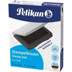 Pelikan Stempelkissen Gr. 3 (5x7cm) Kunststoffgehäuse schwarz