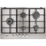 Whirlpool TGML 761 IX R Edelstahl Integriert 73 cm Gas 5 Brenner - Silber