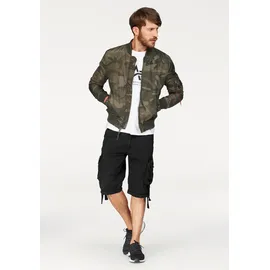 Alpha Industries Jet Cargo Shorts Black 31
