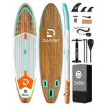 COIL SUP-Board - Aufblasbares SUP Set – Stand Up Komplettset - mit Paddel - mit Pumpe - wasserdichte Handytasche - Stabil - 335 cm - 170 kg - Braun - Braun