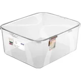 Rotho Aufbewahrungsbox Lona inkl. Deckel 19 L transparent