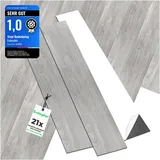 Endorphin Endorphin, Bodenbelag, Vinylboden selbstklebend in Holzoptik Hellgrau 2,93qm (Vinylboden, 2.93 m2)