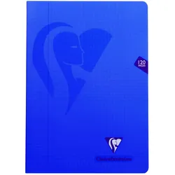Clairefontaine 10x Mimesys, Heft A4 60 Blatt kariert mit Rand, Einband aus Polypropylen, Farben sortiert - Sortiert 303522C